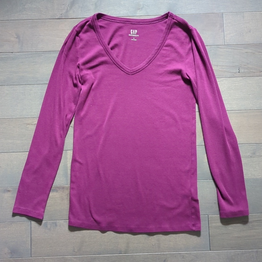 Gap S Maternity Long Sleeve Tee